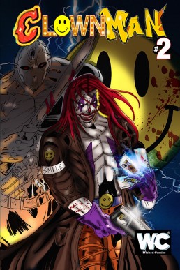 Clownman "The Curse of Dark City" - Issue 2