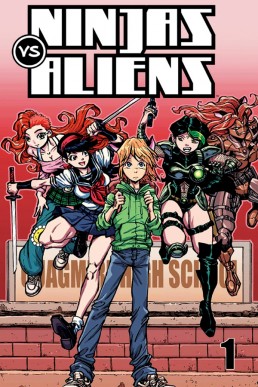 Ninjas vs Aliens TPB - Volume 1