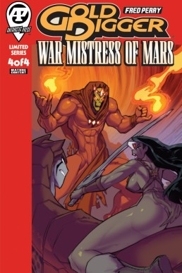 Gold Digger War Mistress of Mars - Issue 4